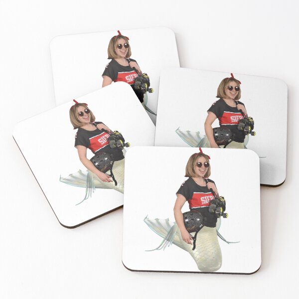 Item preview, Lew Mermaid designed and sold by Sierra Regional Roller Derby.