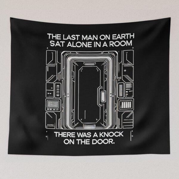 Item preview, Knock - The last man on Earth was sitting alone...  designed and sold by Random-Reality.
