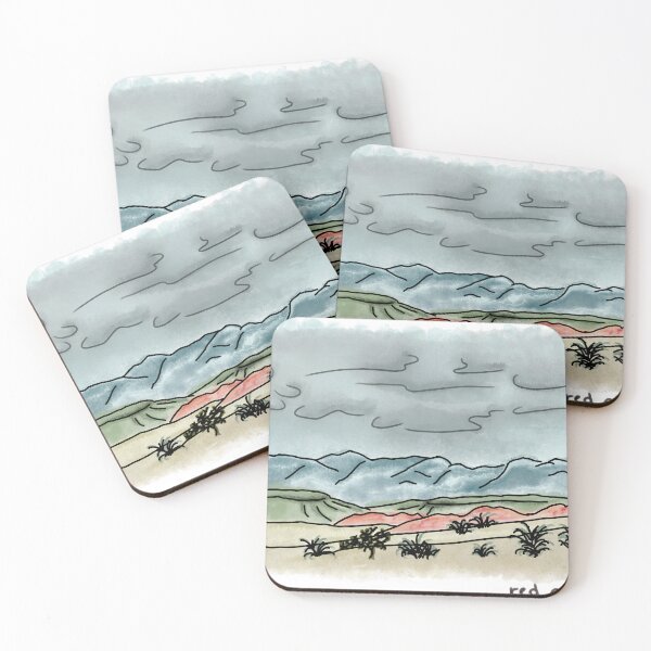 Item preview, Red Cliffs, Utah Watercolor Labeled designed and sold by jessicake1137.