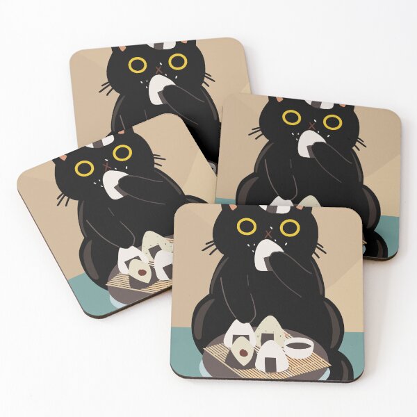 Item preview, black cat rice designed and sold by syafamaisa3.