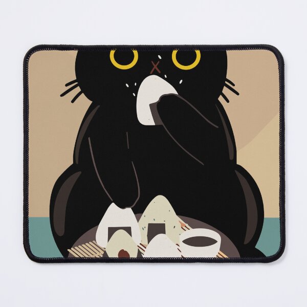 Item preview, black cat rice designed and sold by syafamaisa3.