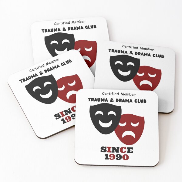 Item preview, Certified Trauma & Drama Club Member designed and sold by Royagency.
