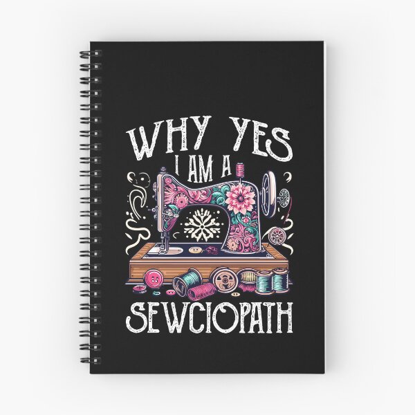 Item preview, Why Yes I Am A Sewciopath Sewing Machine Cute Knitting designed and sold by Dressed For  Duty.