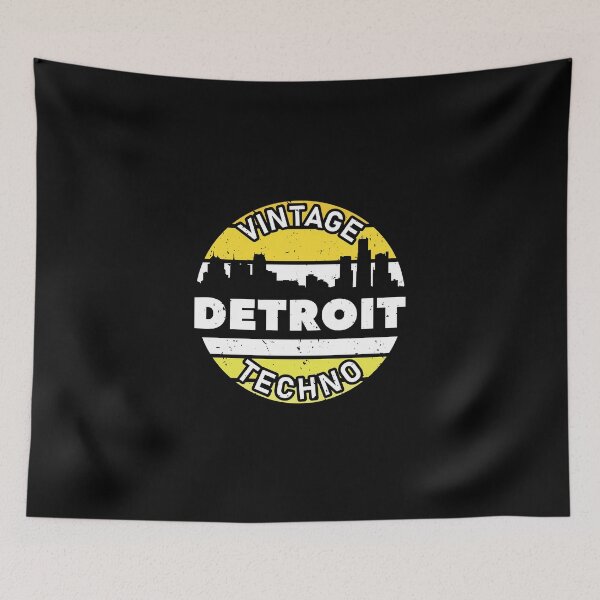 Item preview, Vintage Detroit Techno: Yellow designed and sold by ShopVDT.