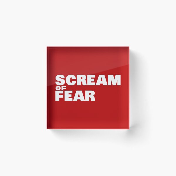 Item preview, Scream Of Fear - Hammer Horror - White designed and sold by ABSTRACT-IVISM.