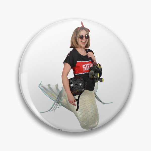 Item preview, Lew Mermaid designed and sold by Sierra Regional Roller Derby.