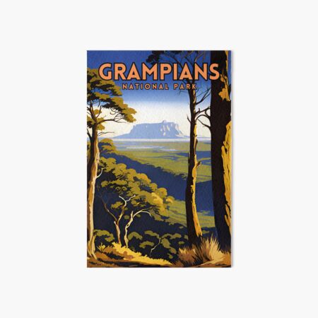 Item preview, Grampians National Park designed and sold by ZionPosteria.