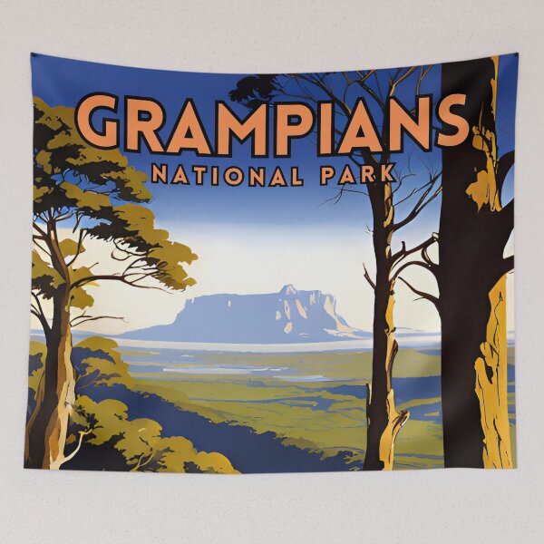 Item preview, Grampians National Park designed and sold by ZionPosteria.