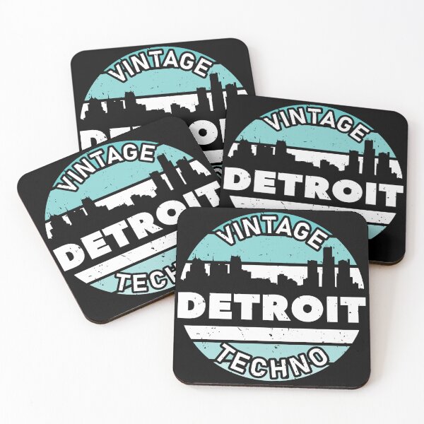 Item preview, Vintage Detroit Techno: Light Blue designed and sold by ShopVDT.