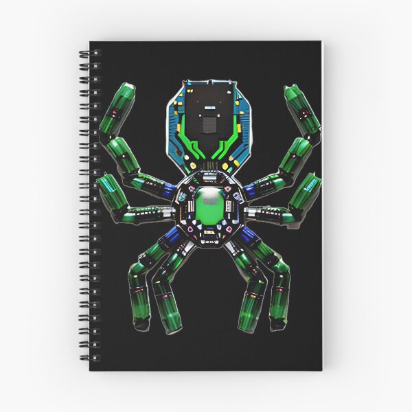Item preview, cyber spider insect  designed and sold by Capacitor-Ant.