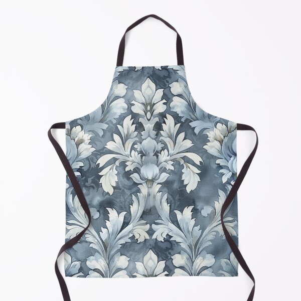 Item preview, SERAPHIC SWIRLS Watercolor Damask designed and sold by Frenchifique.