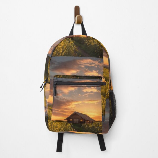 Item preview, Sunset serenity: the charm of country life designed and sold by KilianSzmid.