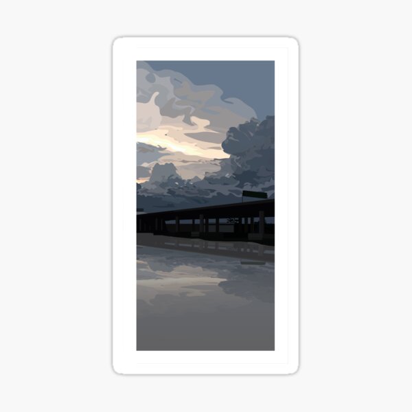 Lagos by Sunset Sticker