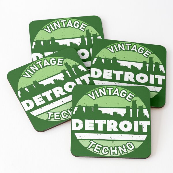Item preview, Vintage Detroit Techno: Green designed and sold by ShopVDT.
