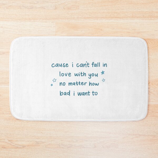 Item preview, cause i can't fall in love with you designed and sold by asternoonco.