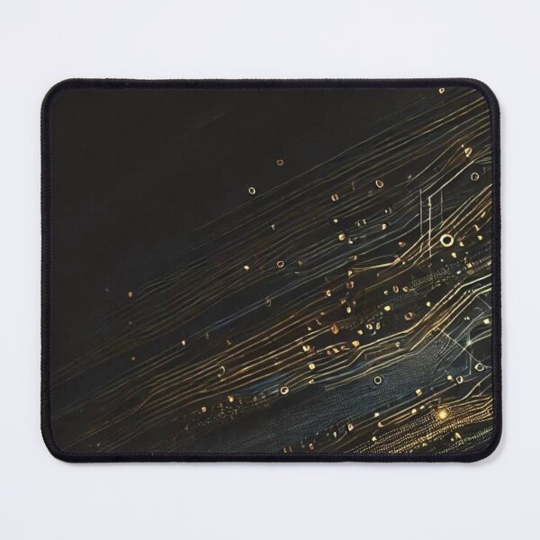 Item preview, Abstract Golden Circuit I designed and sold by Marinaso.