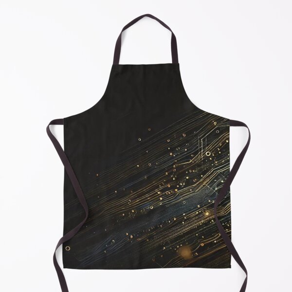 Item preview, Abstract Golden Circuit I designed and sold by Marinaso.