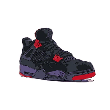 Artwork thumbnail, Jordan 4 Raptors by Millo21