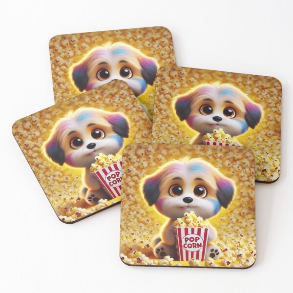 Item preview, Popcorn Delight with a Zuchon designed and sold by Sillytoe.