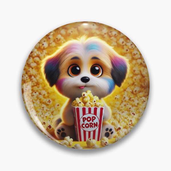 Item preview, Popcorn Delight with a Zuchon designed and sold by Sillytoe.