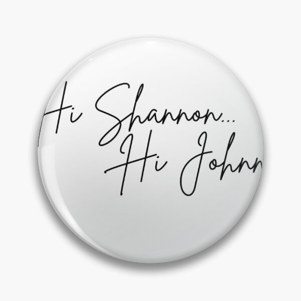 Item preview, Hi Shannon, Hi Johnny designed and sold by alexisebookish.