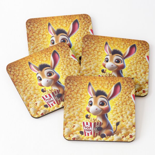 Item preview, Popcorn Delight with a Zonkey designed and sold by Sillytoe.