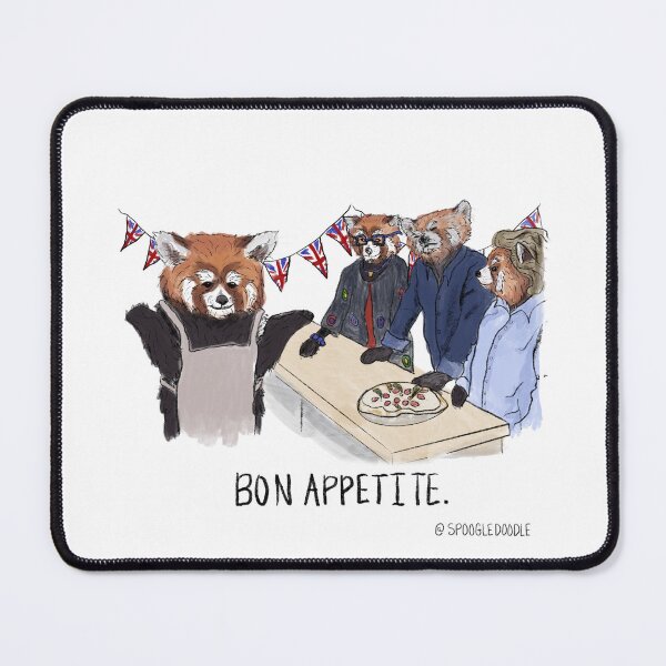 Item preview, James Acaster Red Panda Bake Off Meme designed and sold by SmelDraws.