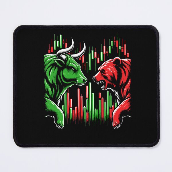 Item preview, Bull Versus Bear Stock Market Investor Traders Investing designed and sold by Dressed For Duty.