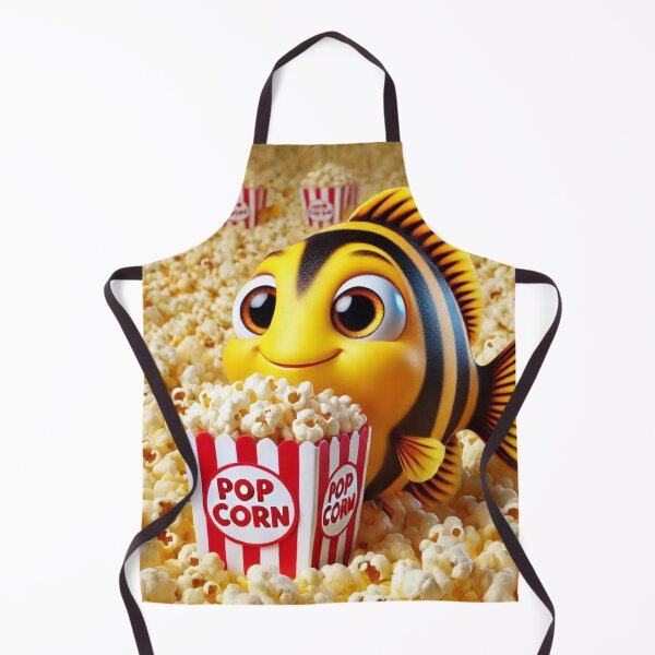 Item preview, Popcorn Party with a Zebrafish designed and sold by Sillytoe.