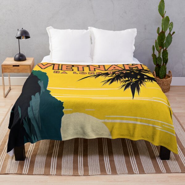 Item preview, Ha Long Bay Vietnam Vintage Travel designed and sold by ZionPosteria.