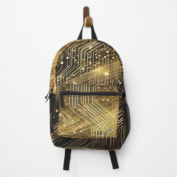 Item preview, Abstract Golden Circuit III designed and sold by Marinaso.