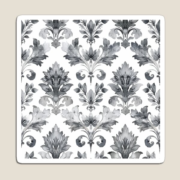 Item preview, ETHEREAL EDEN Watercolor Damask designed and sold by Frenchifique.