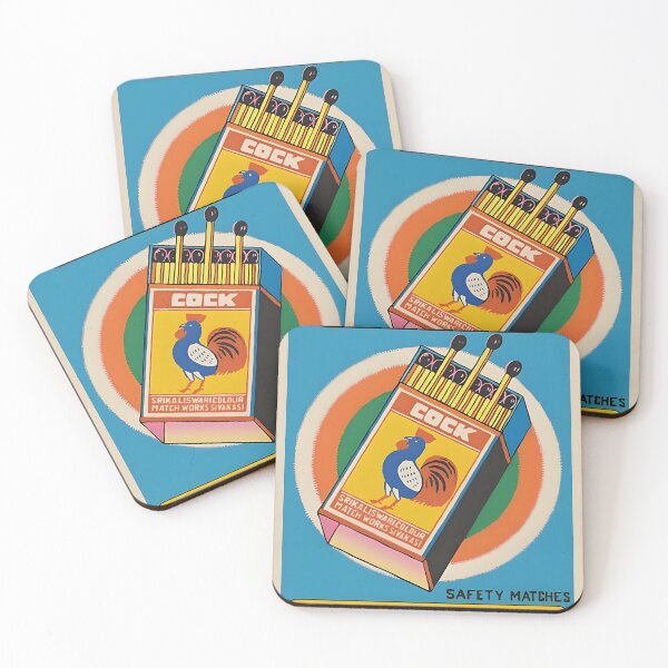 Item preview, Cock Safety Matches designed and sold by Go-Postal.