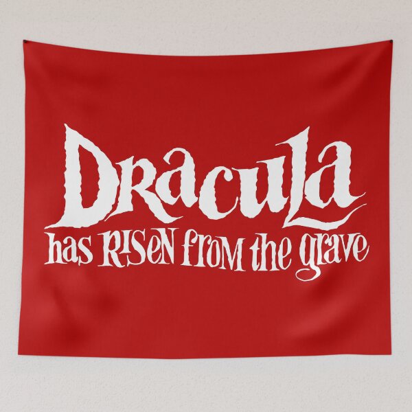 Item preview, Dracula Has Risen From The Grave - Hammer Horror - White designed and sold by ABSTRACT-IVISM.