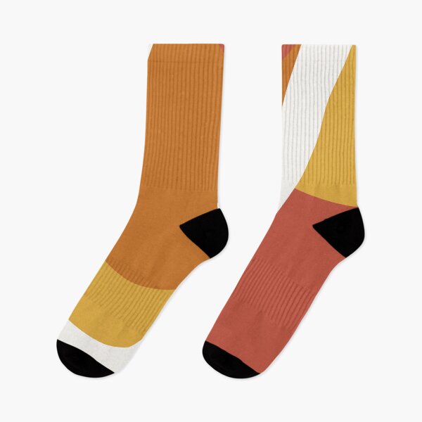 Item preview, Bauhaus 019 red yellow orange shapes designed and sold by KMA Home Design.