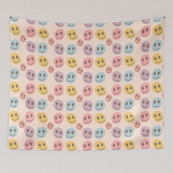 Item preview, Lucky Me I See Ghosts Rainbow Beige Pattern designed and sold by hannahvira.