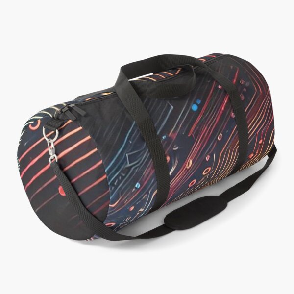 Item preview, Futuristic Multicolor Circuit designed and sold by Marinaso.