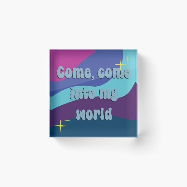 Item preview, come, come into my world designed and sold by Qitchup.