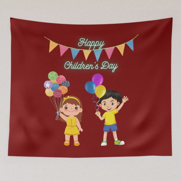 Item preview, Happy Children's day - international child day designed and sold by PXEpic.