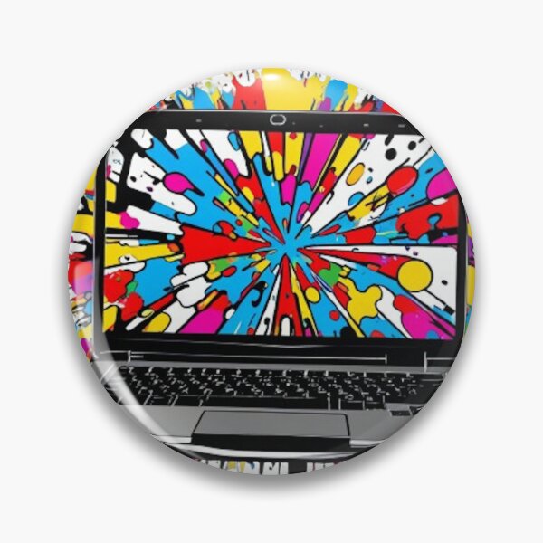 Item preview, TECH LAPTOP COLORFUL DESIGN designed and sold by Dioscuri Digital.