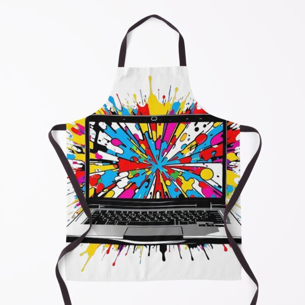 Item preview, TECH LAPTOP COLORFUL DESIGN designed and sold by Dioscuri Digital.