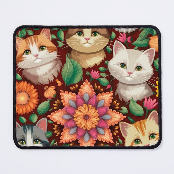 Item preview, Pattern funny cats designed and sold by MarcosCarvalho.
