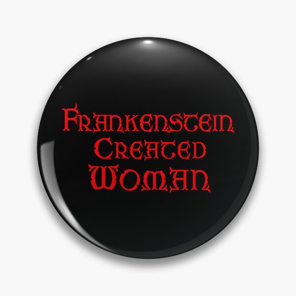 Artikelvorschau, Frankenstein schuf eine Frau - Hammer Horror - Schwarz entworfen und verkauft von ABSTRACT-IVISM.
