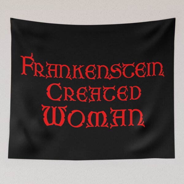 Item preview, Frankenstein Created Woman - Hammer Horror - Black designed and sold by ABSTRACT-IVISM.