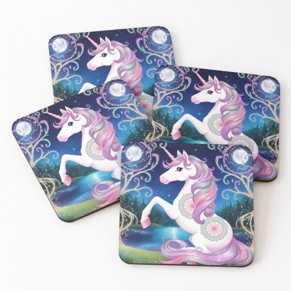 Item preview, Unicorn in a magical lake designed and sold by Hugoliber.