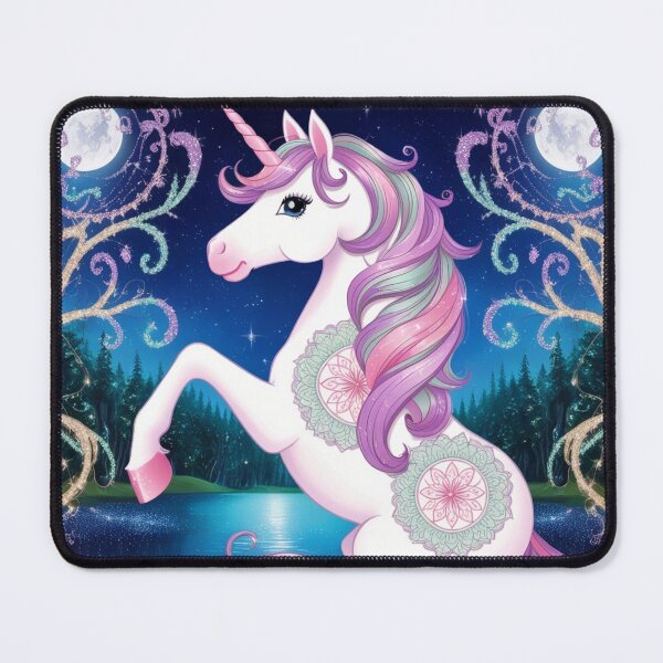 Item preview, Unicorn in a magical lake designed and sold by Hugoliber.