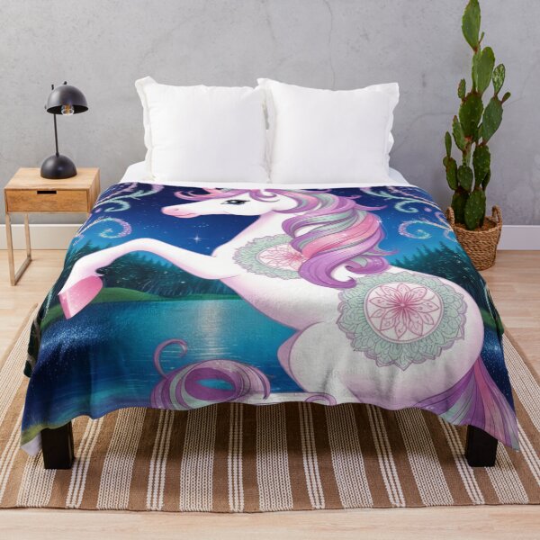 Item preview, Unicorn in a magical lake designed and sold by Hugoliber.