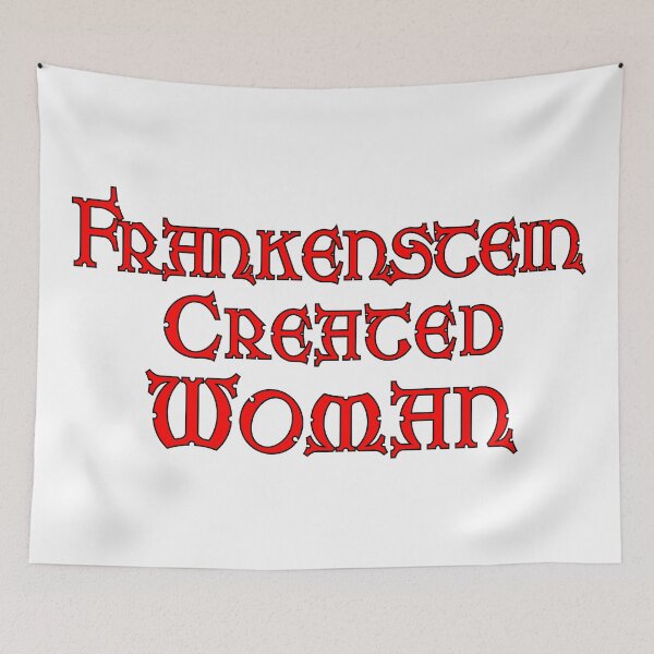 Item preview, Frankenstein Created Woman - Hammer Horror - White designed and sold by ABSTRACT-IVISM.