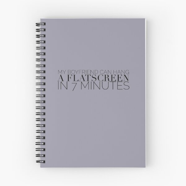 Item preview,  My boyfriend can hang a flatscreen in 7 minutes designed and sold by mivpiv.