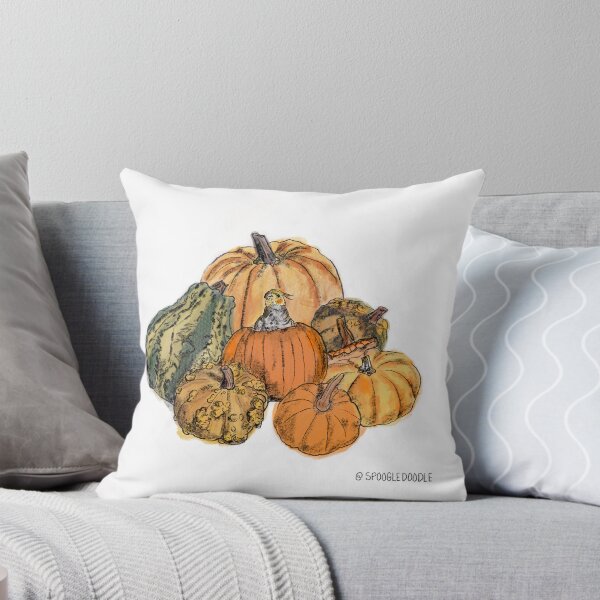 Item preview, Pumpkin cockatiel  designed and sold by SmelDraws.